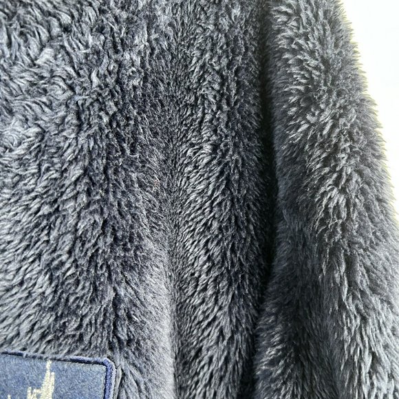 Disney World Disney Parks Fuzzy Navy Blue Full Zip Fleece Jacket Women’s Plus 1X - Picture 5 of 9